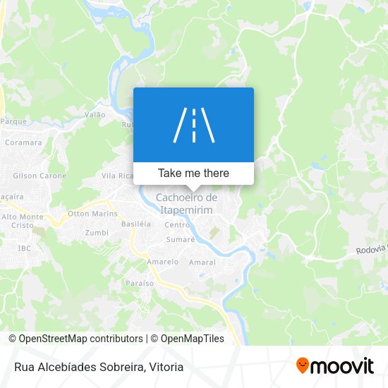 Rua Alcebíades Sobreira map