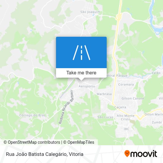 Rua João Batista Calegário map