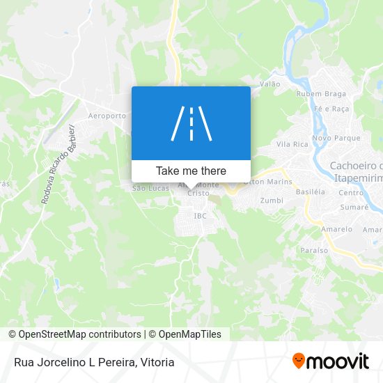 Rua Jorcelino L Pereira map
