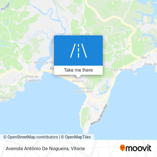 Avenida Antônio De Nogueira map