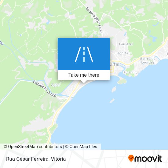 Rua César Ferreira map
