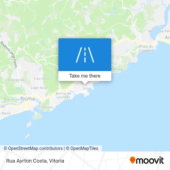 Rua Ayrton Costa map