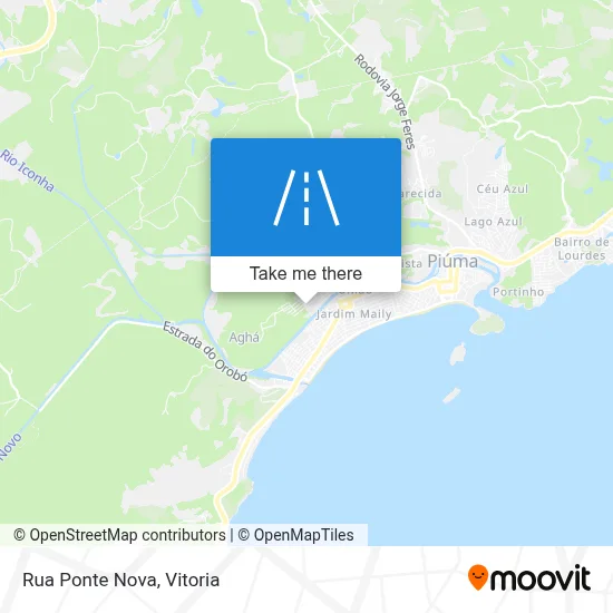 Rua Ponte Nova map