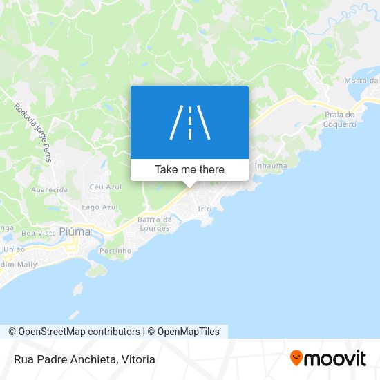 Rua Padre Anchieta map