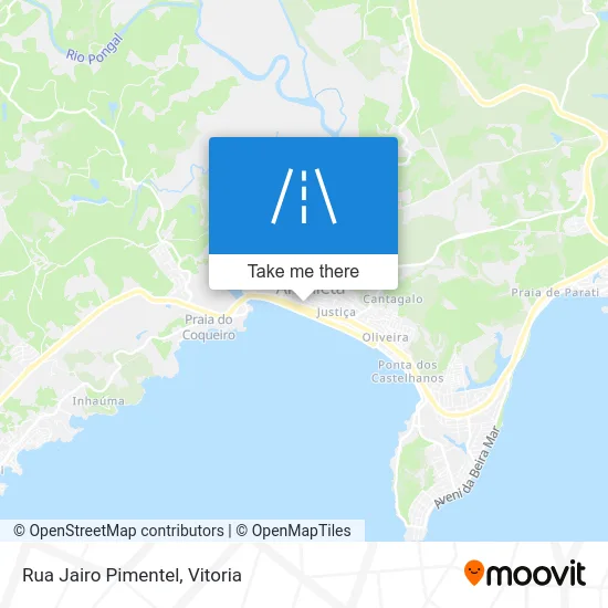 Rua Jairo Pimentel map