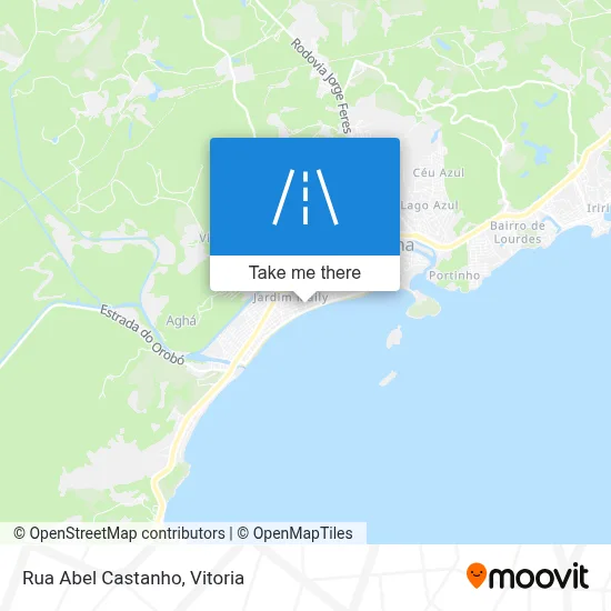 Rua Abel Castanho map