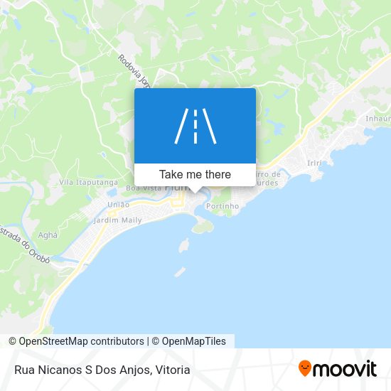 Rua Nicanos S Dos Anjos map
