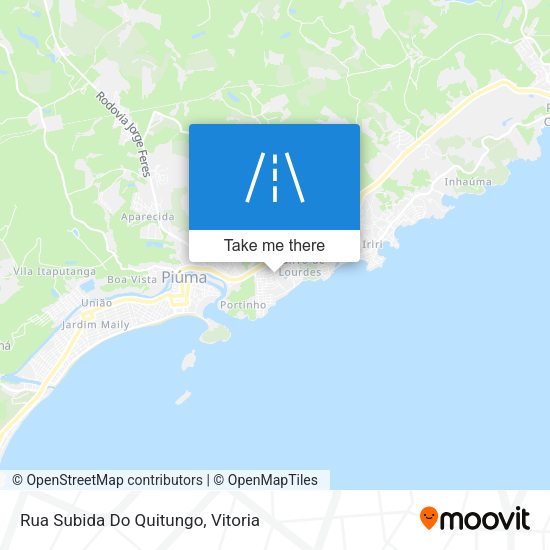 Rua Subida Do Quitungo map