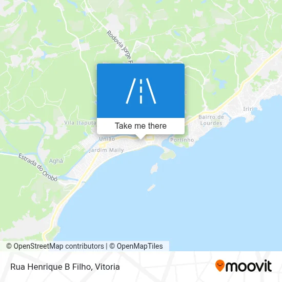 Rua Henrique B Filho map