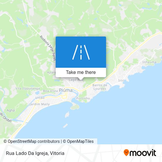 Rua Lado Da Igreja map