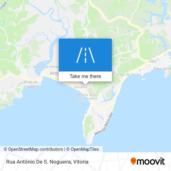 Rua Antônio De S. Nogueira map