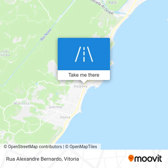 Rua Alexandre Bernardo map
