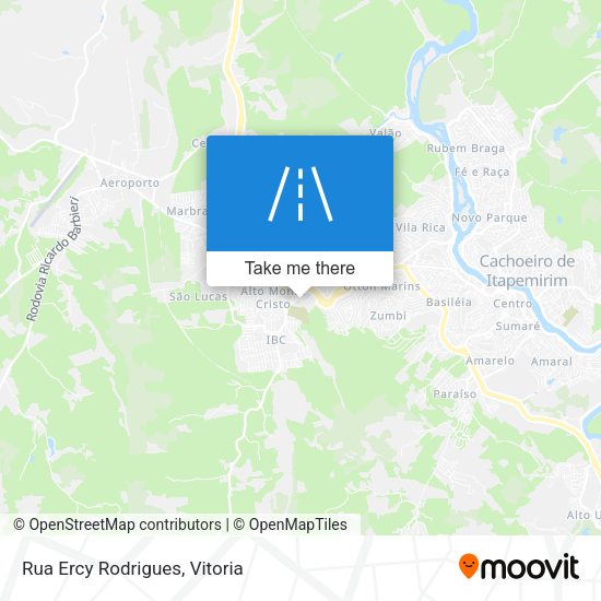 Rua Ercy Rodrigues map