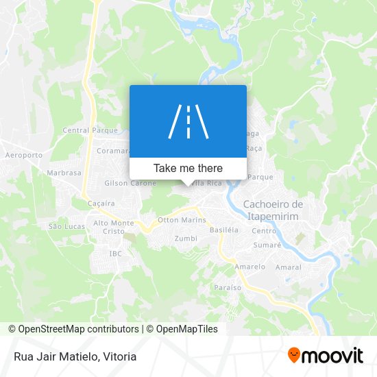 Rua Jair Matielo map