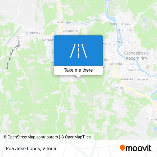 Rua José Lopes map