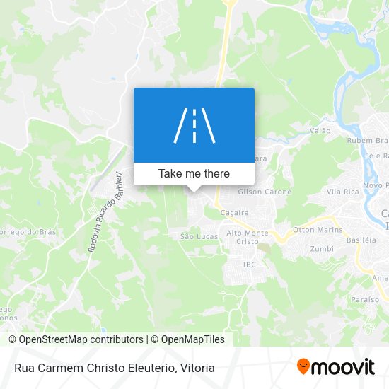 Rua Carmem Christo Eleuterio map