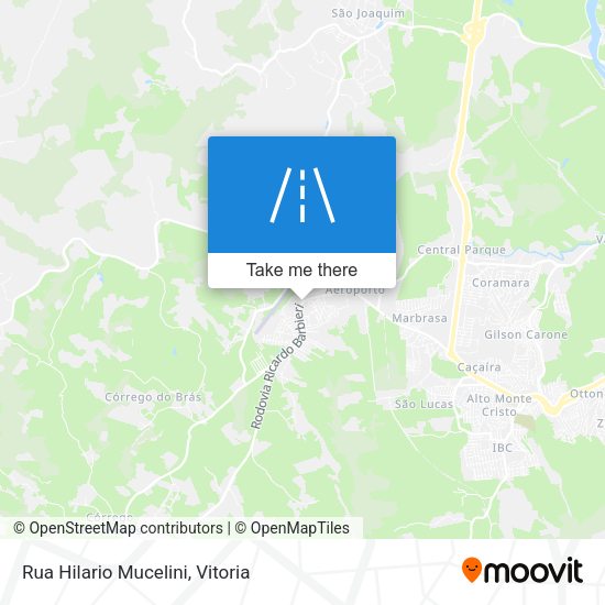 Rua Hilario Mucelini map