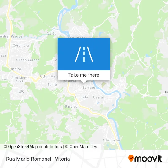 Rua Mario Romaneli map