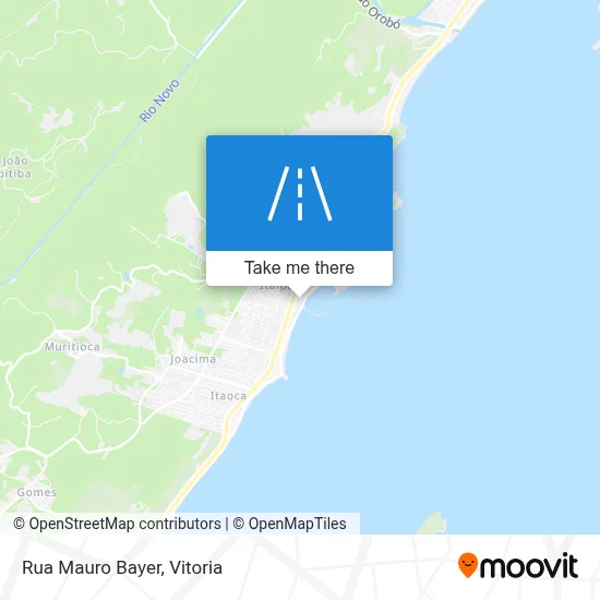 Rua Mauro Bayer map