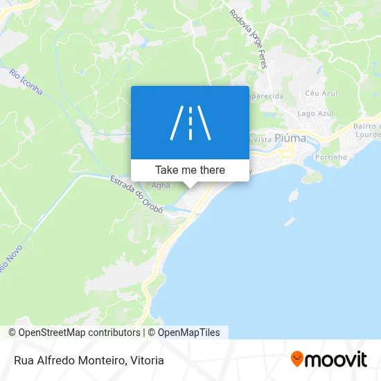Rua Alfredo Monteiro map
