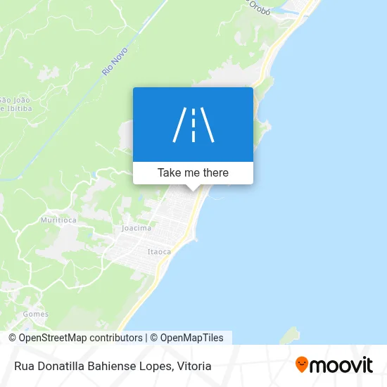 Rua Donatilla Bahiense Lopes map