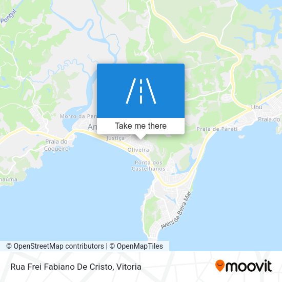 Rua Frei Fabiano De Cristo map