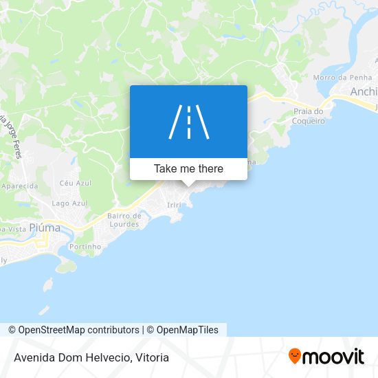 Avenida Dom Helvecio map