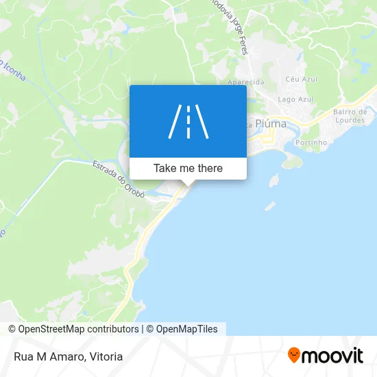 Rua M Amaro map