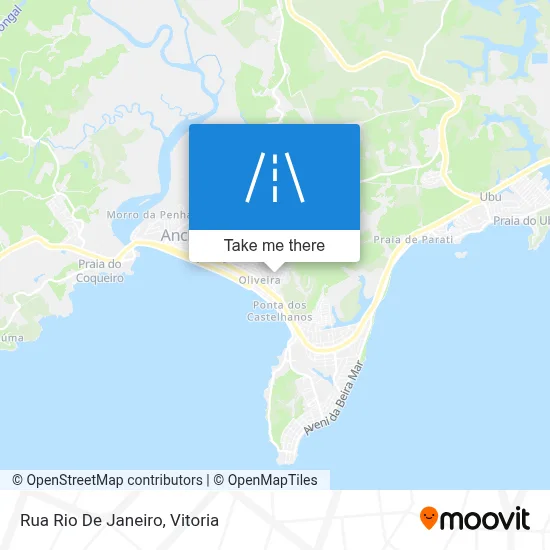 Rua Rio De Janeiro map