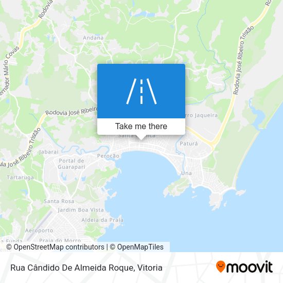 Rua Cândido De Almeida Roque map