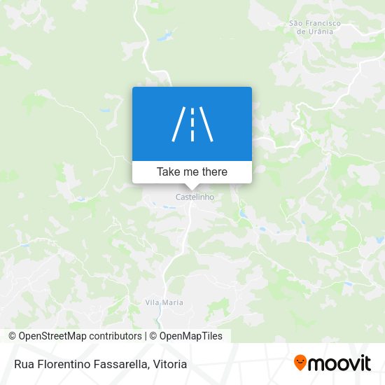 Rua Florentino Fassarella map