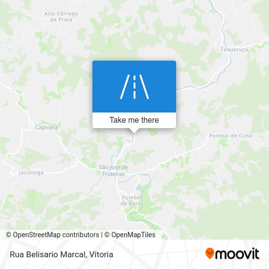 Rua Belisario Marcal map