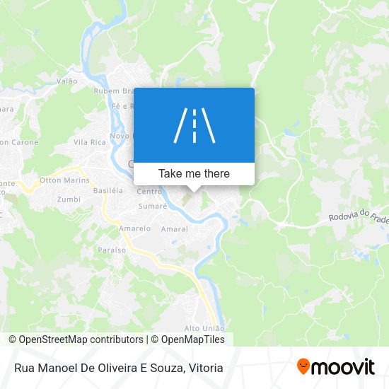 Rua Manoel De Oliveira E Souza map
