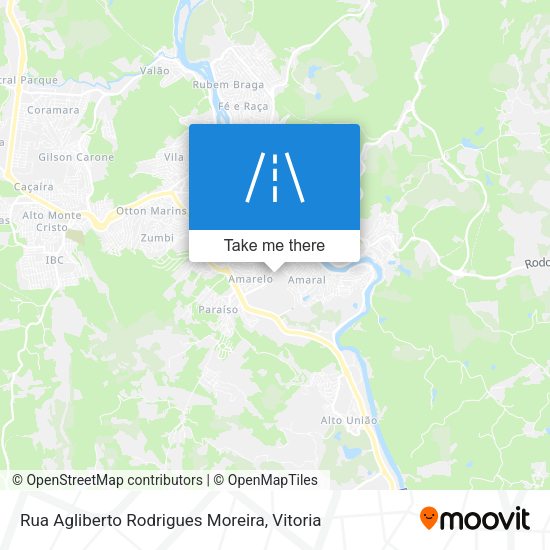 Rua Agliberto Rodrigues Moreira map