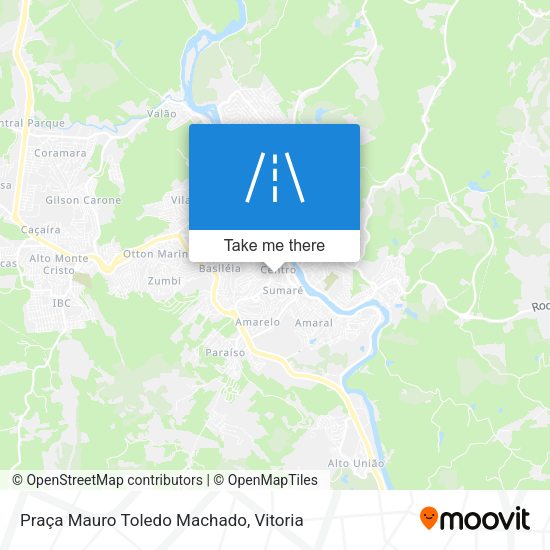 Praça Mauro Toledo Machado map