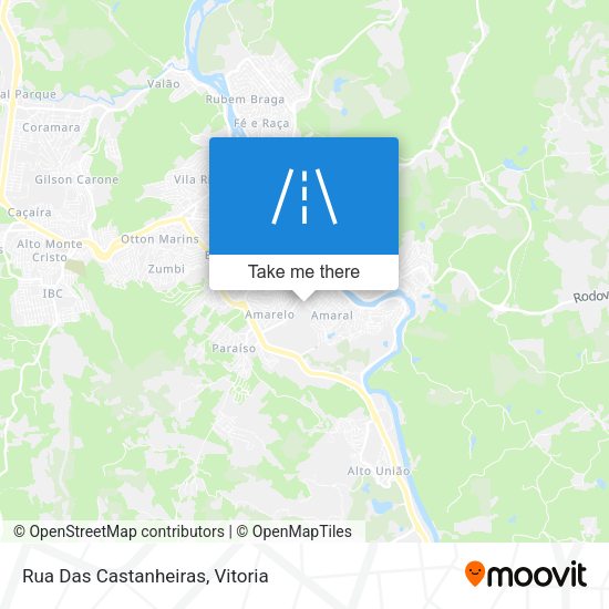 Rua Das Castanheiras map