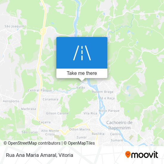 Rua Ana Maria Amaral map