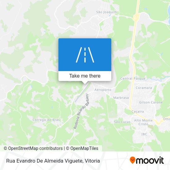 Rua Evandro De Almeida Viguete map