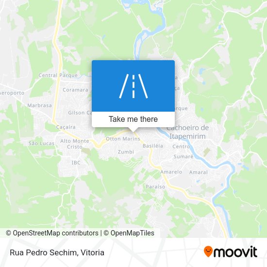Rua Pedro Sechim map