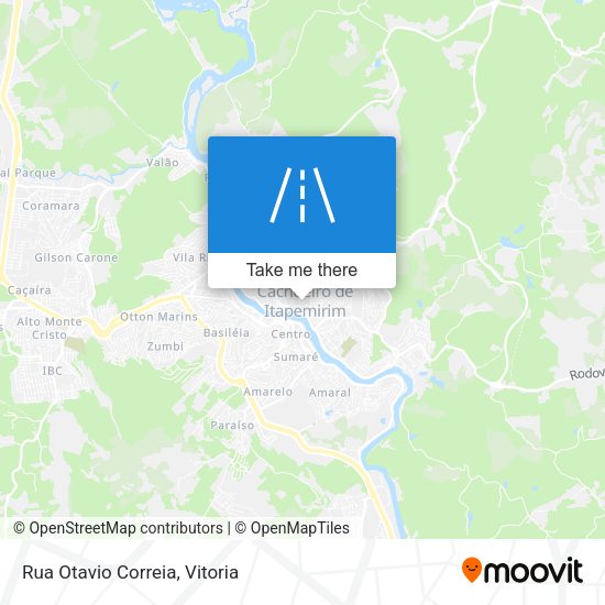 Rua Otavio Correia map