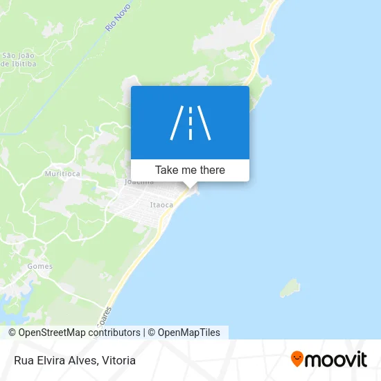Rua Elvira Alves map