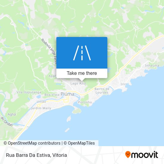 Rua Barra Da Estiva map