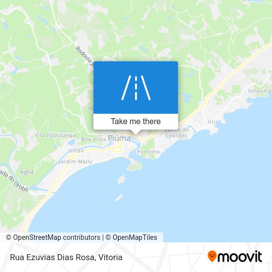 Rua Ezuvias Dias Rosa map