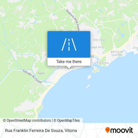 Rua Franklin Ferreira De Souza map