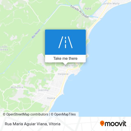 Rua Maria Aguiar Viana map