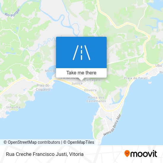 Rua Creche Francisco Justi map