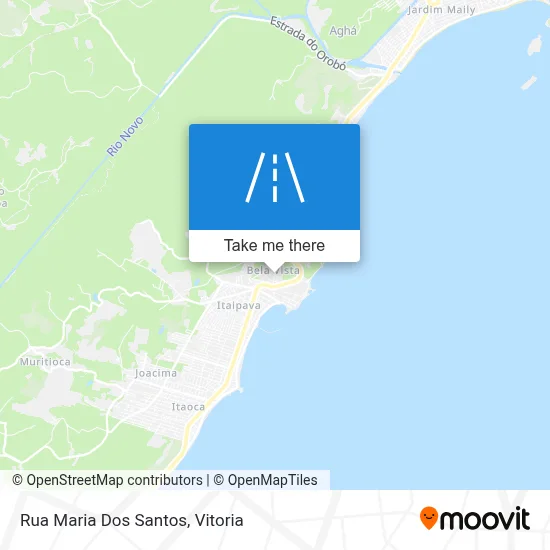 Rua Maria Dos Santos map