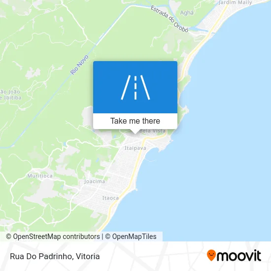 Rua Do Padrinho map