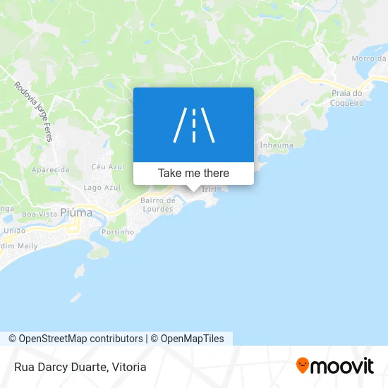 Rua Darcy Duarte map