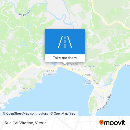 Rua Cel Vitorino map